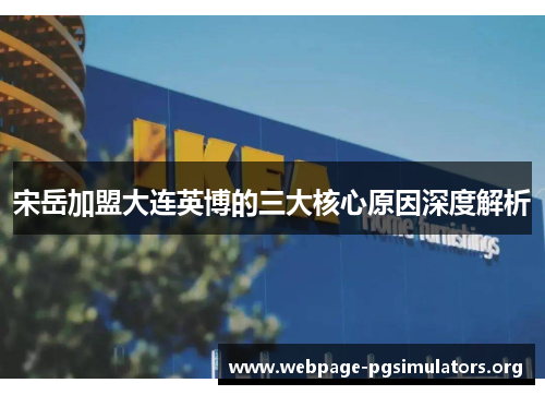 宋岳加盟大连英博的三大核心原因深度解析