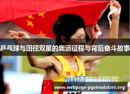 乒乓球与田径双星的奥运征程与背后奋斗故事