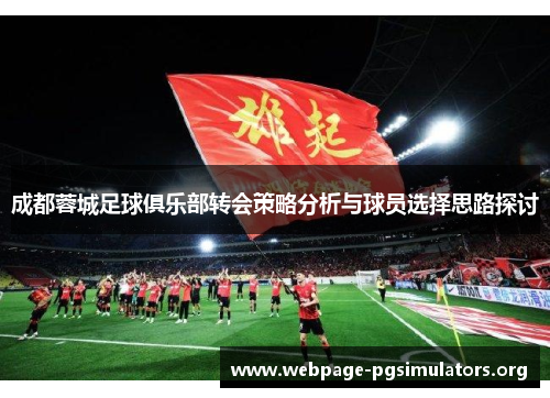 成都蓉城足球俱乐部转会策略分析与球员选择思路探讨