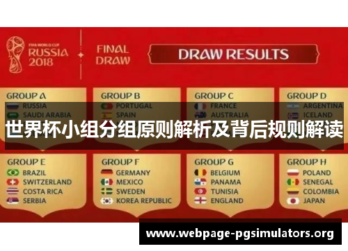 世界杯小组分组原则解析及背后规则解读