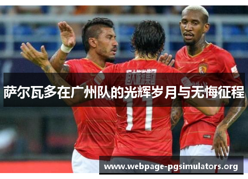 萨尔瓦多在广州队的光辉岁月与无悔征程