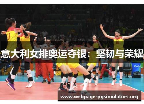 意大利女排奥运夺银：坚韧与荣耀
